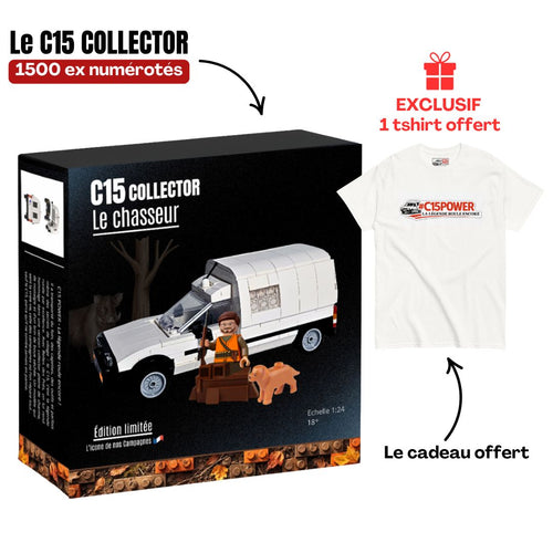 C15 du chasseur à construire + tshirt C15 POWER